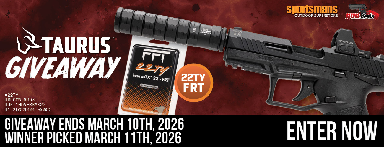 Taurus TX22 Giveaway